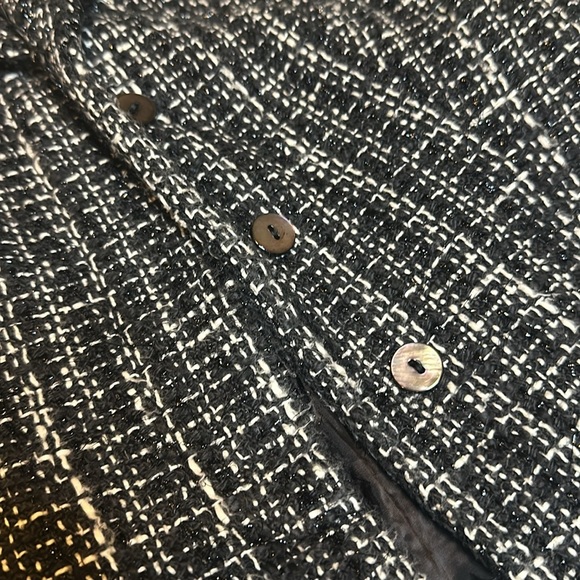 Nicola Italian-made Black and White Jacket Blazer Size 10 - Picture 4 of 11